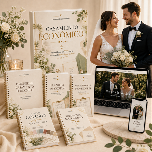 Casamiento Económico + 5 Bonus Gratis ✨